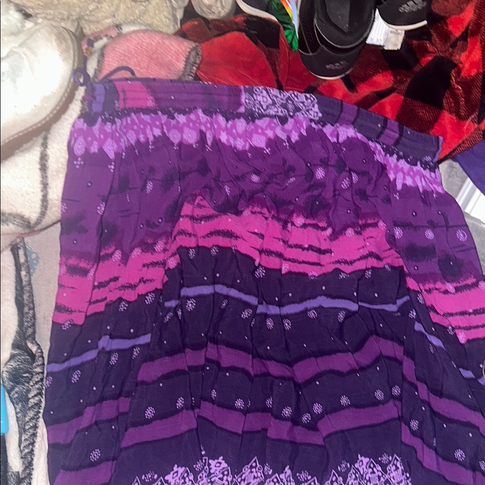 Purple Ombre Women's Skirt